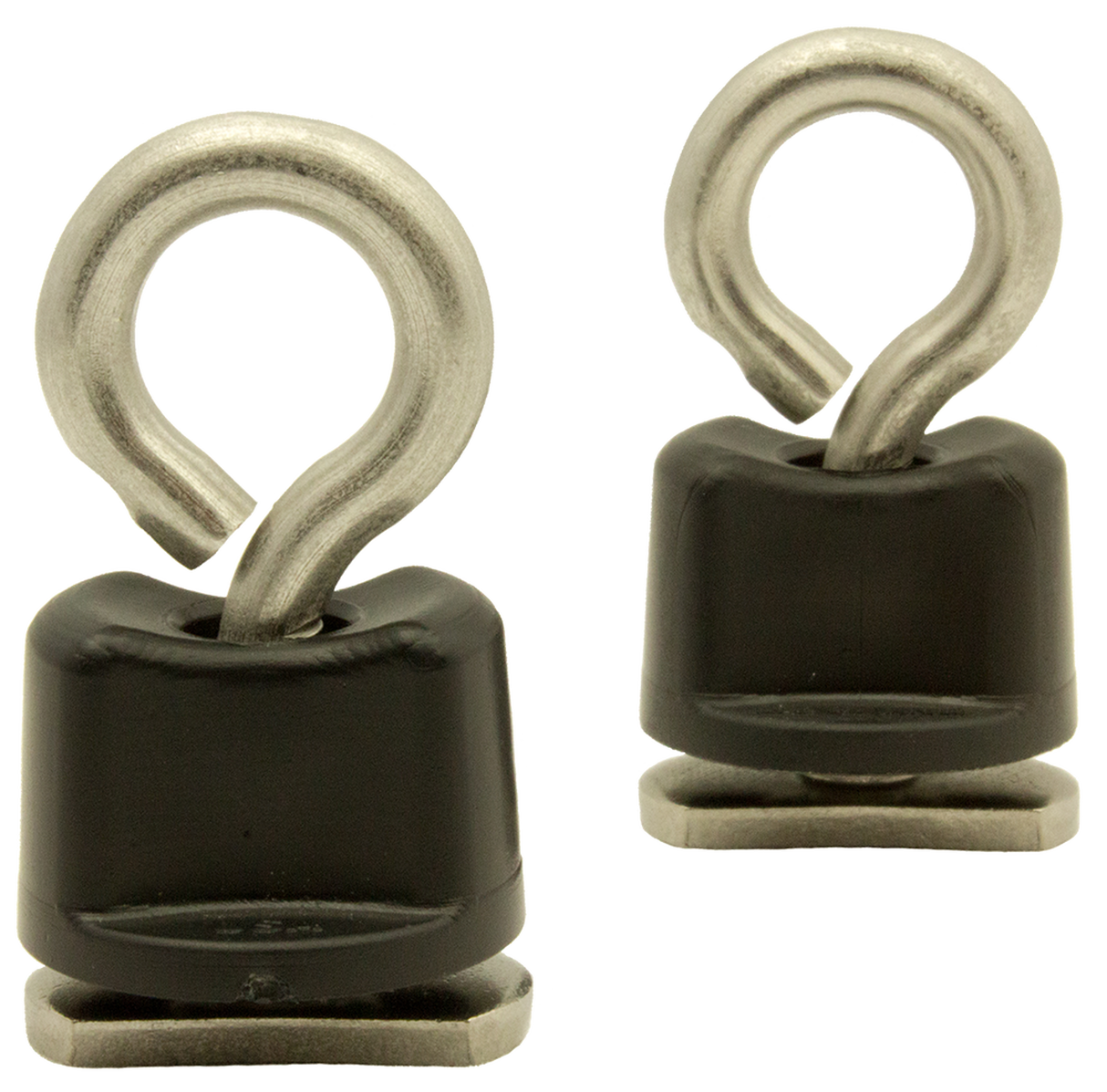 Tie-Down Eyelet, Track Mount, 2 pack