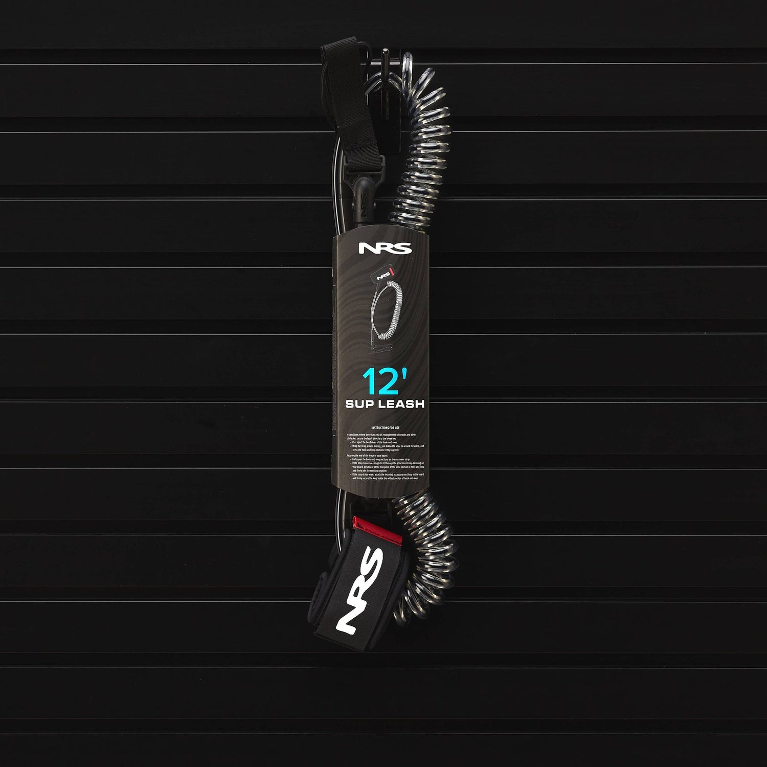 NRS, Inc Coil SUP Leash Black