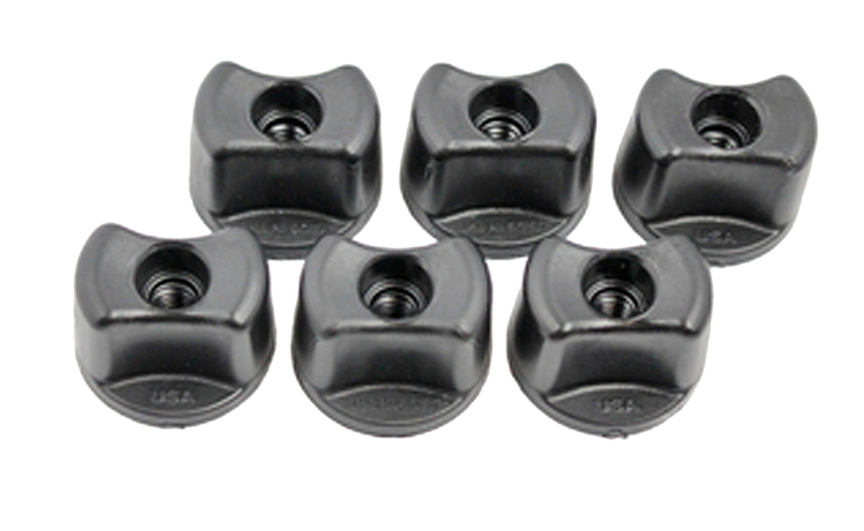 Convertible Knobs, 1/4-20 Threads, 6 pack