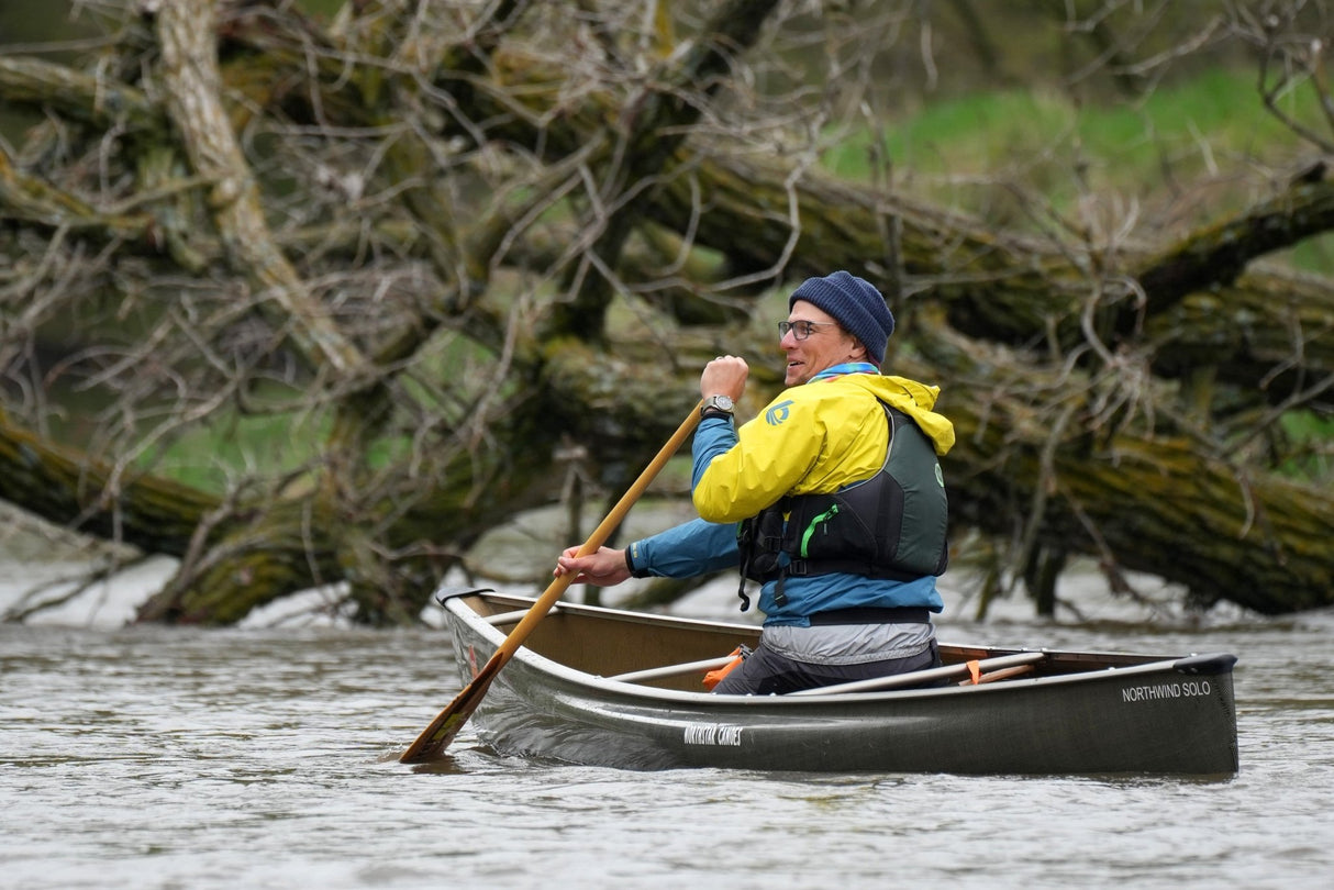 Northstar Canoes - Northwind Solo Blacklite Aluminum Trim - Headwaters Adventure Co