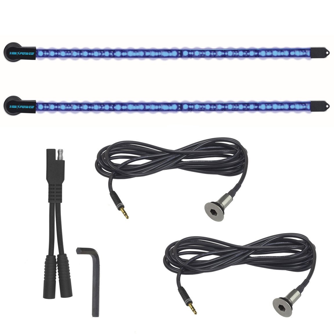 Yak - Power - Yak - Power 10” LED Light Kit, 2 - Piece – Blue - Headwaters Adventure Co