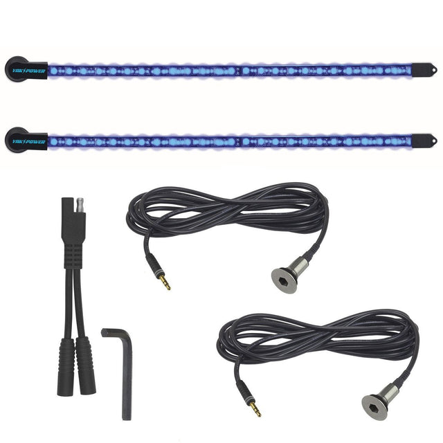 Yak - Power - Yak - Power 10” LED Light Kit, 2 - Piece – Blue - Headwaters Adventure Co
