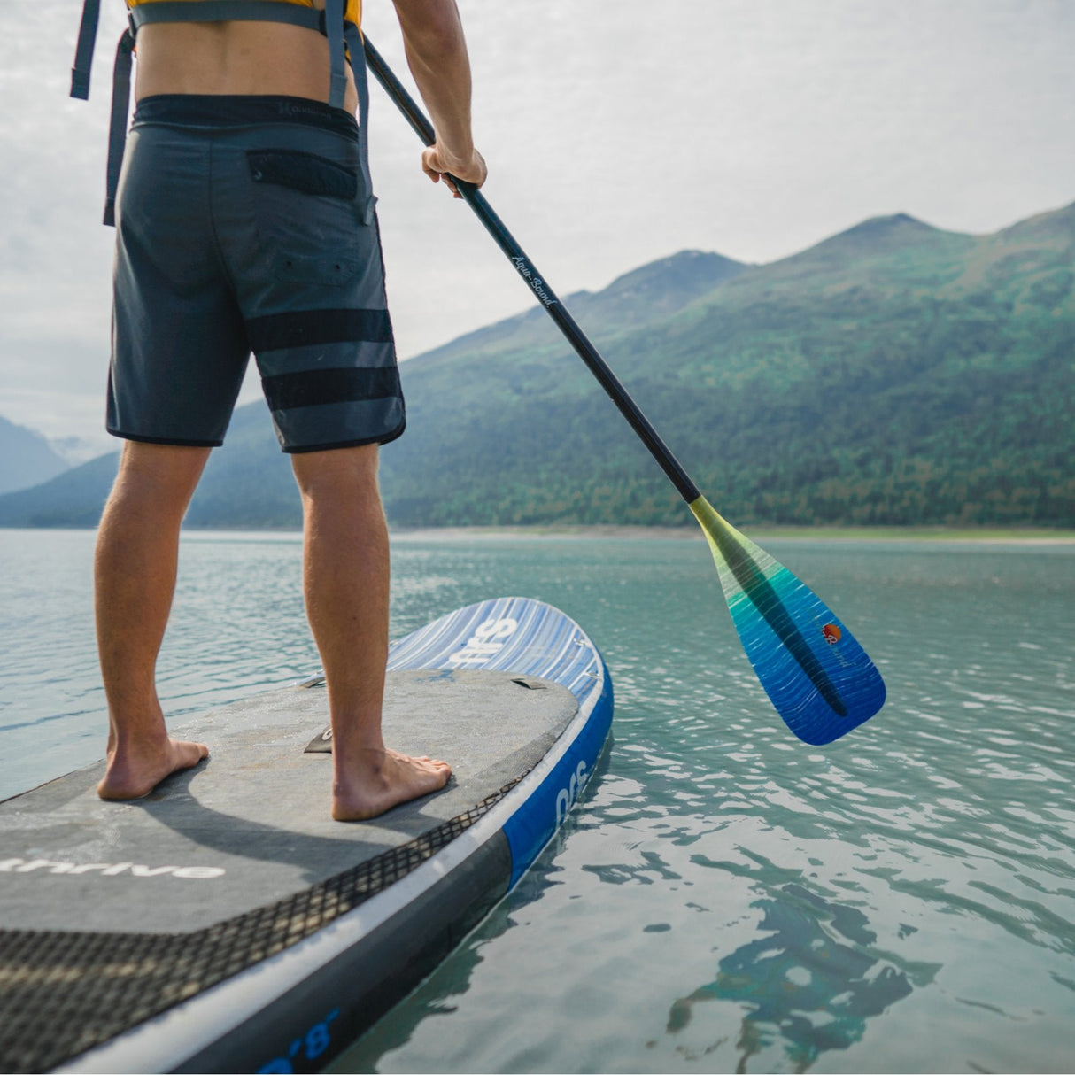 Aqua-Bound - Malta Fiberglass 2-Piece Stand-Up Paddle - Headwaters Adventure Co