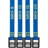 NRS Buckle Bumper Straps Iconic Blue 12'