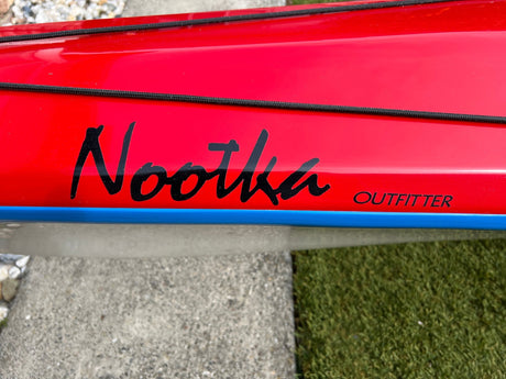 Necky - Necky Nookta Outfitter Tandem Kevlar 22' Red/Blue USED - Headwaters Adventure Co