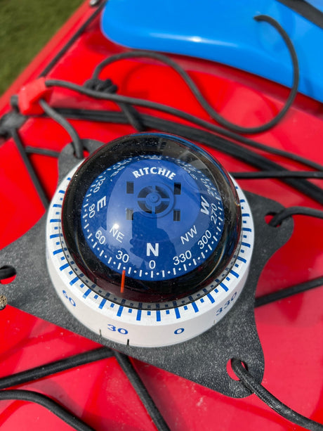 Necky - Necky Nookta Outfitter Tandem Kevlar 22' Red/Blue USED - Headwaters Adventure Co