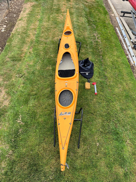P&H - P&H Delphin 150 Fuego Orange USED - Headwaters Adventure Co