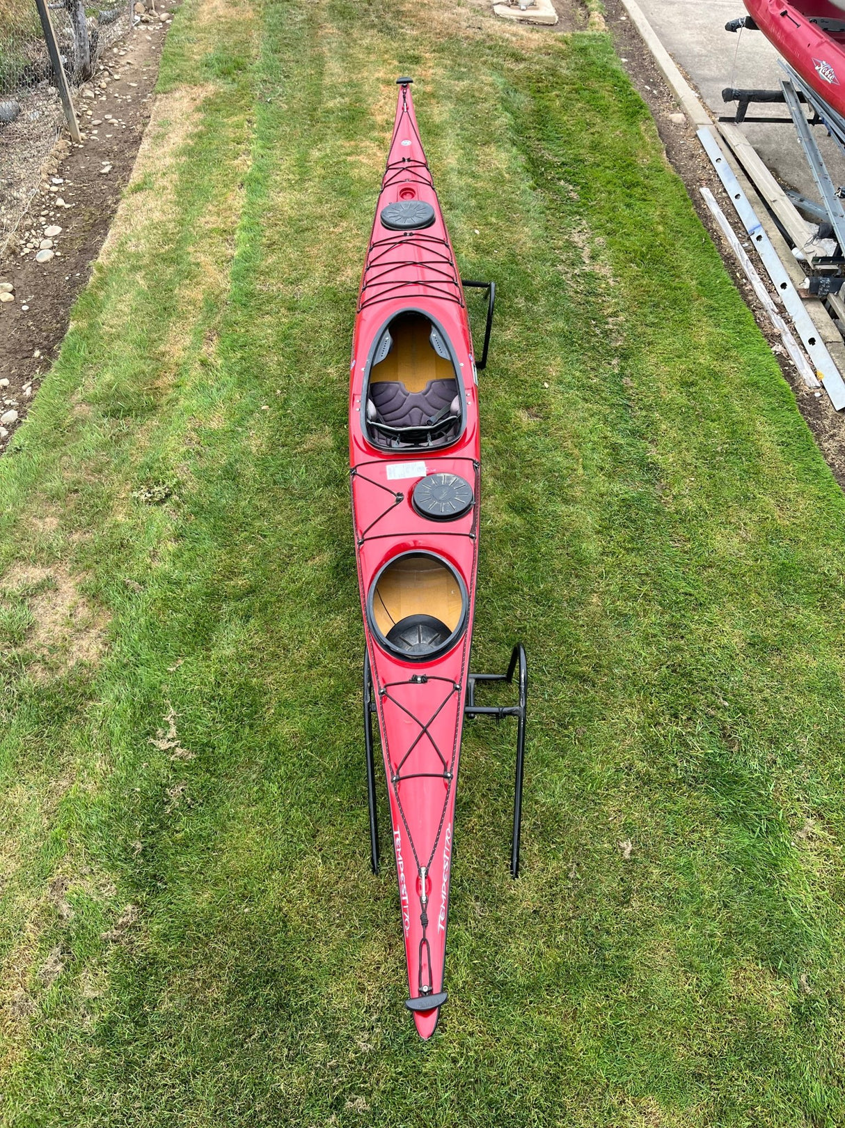 Wilderness Systems - Wilderness Systems Tempest 170 Pro Touring Red/White USED - Headwaters Adventure Co