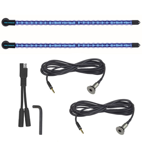Yak - Power - Yak - Power 10” LED Light Kit, 2 - Piece – Blue - Headwaters Adventure Co