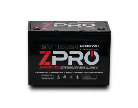 Zpro Lithium - 12V100AH Lithium Battery - Headwaters Adventure Co
